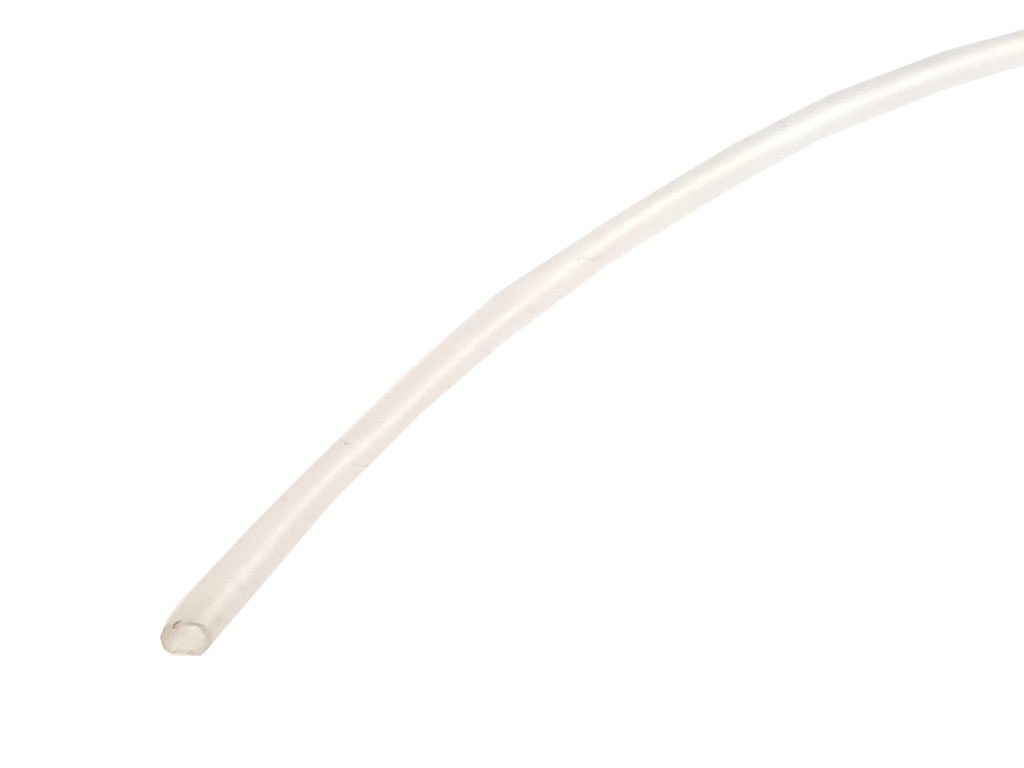 Bužírka silikonová prům. 1.5 x 0.4 mm, bílá, metráž