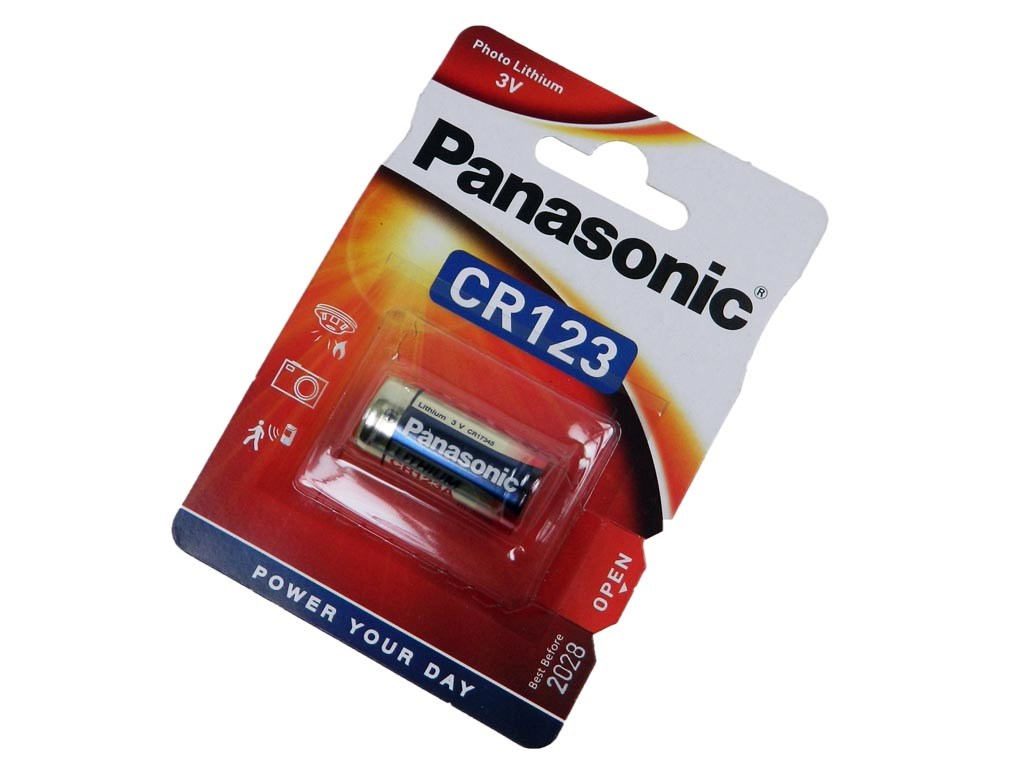 CR123A Baterie lithiová Panasonic CR123AL/1BP CR123