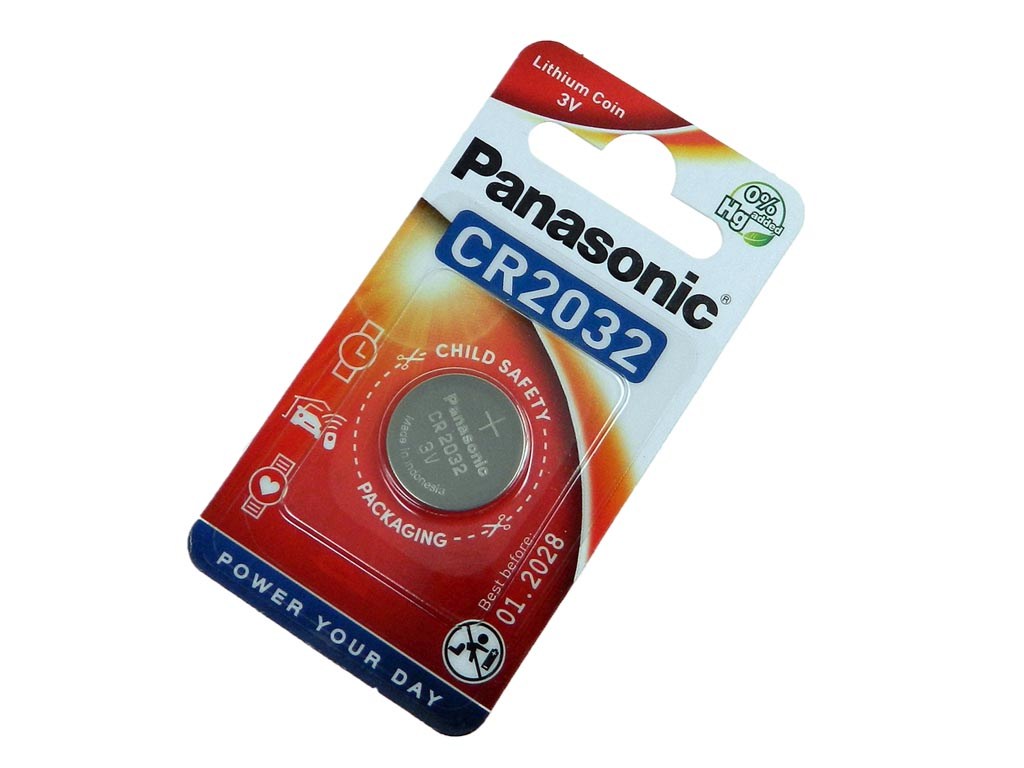 CR2032 Baterie lithiová Panasonic 3V CR-2032L/1BP