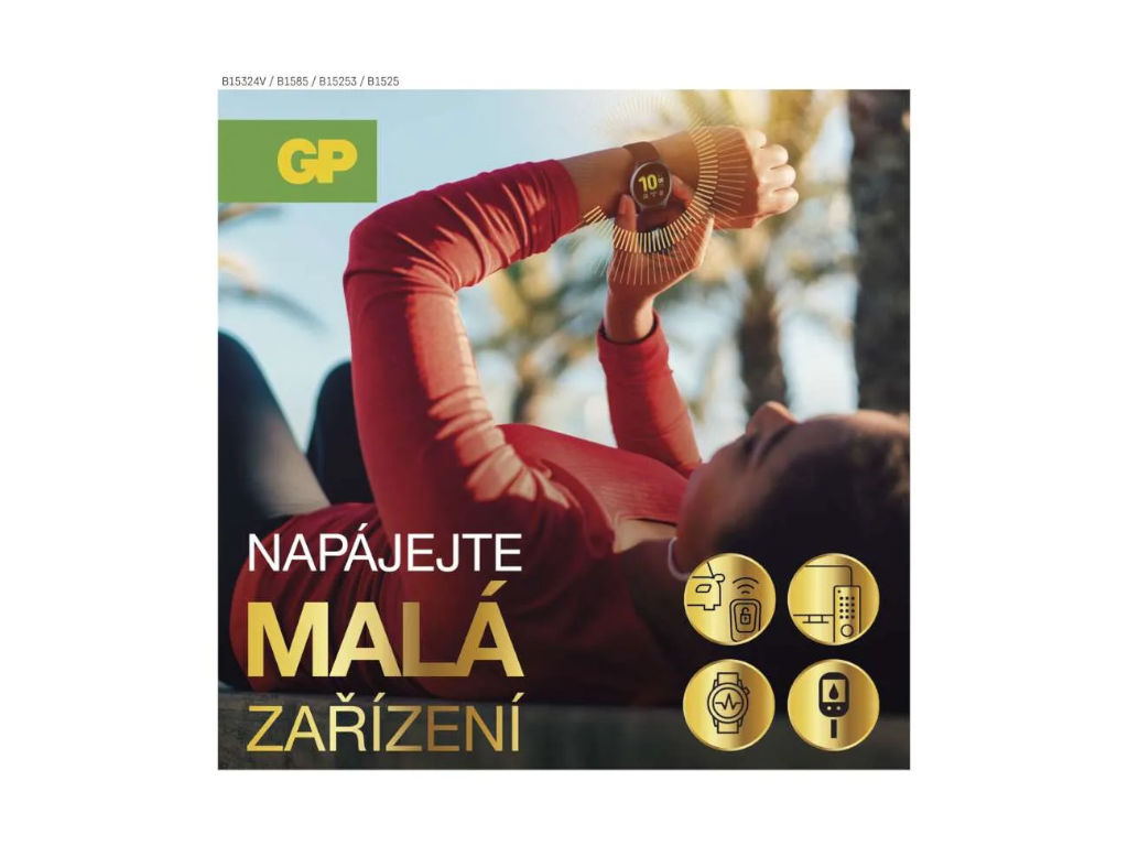 CR2450 Baterie lithiová GP 3V knoflíková