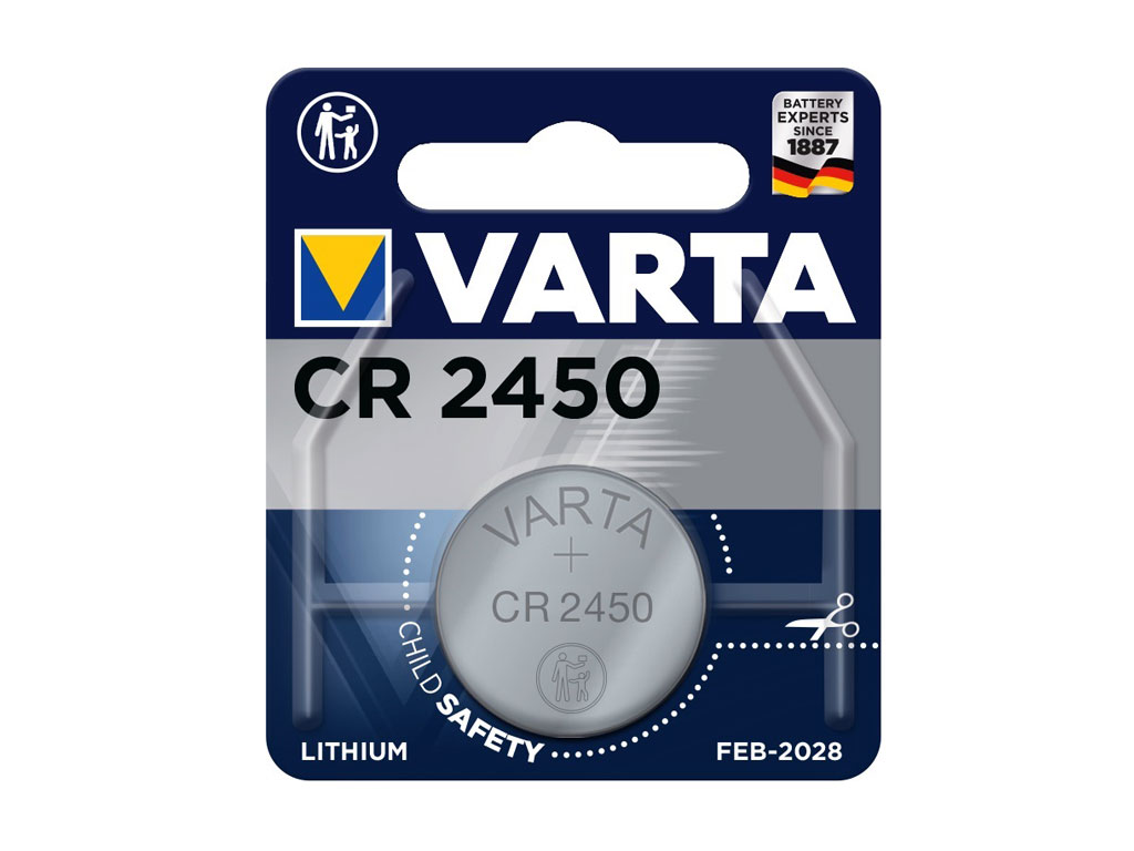 CR2450 Baterie lithiová Varta 3V