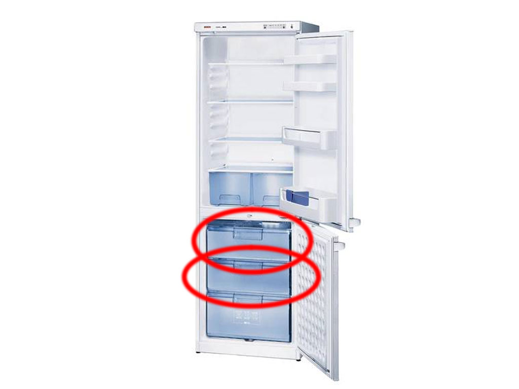 Čelo šuplíku chladničky, horní 00670977 BOSCH / SIEMENS