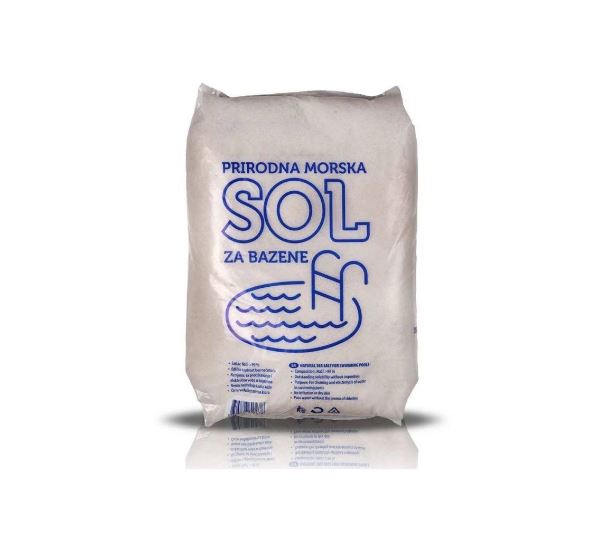 Chorvatská mořská sůl  -  baleno 25kg pytel