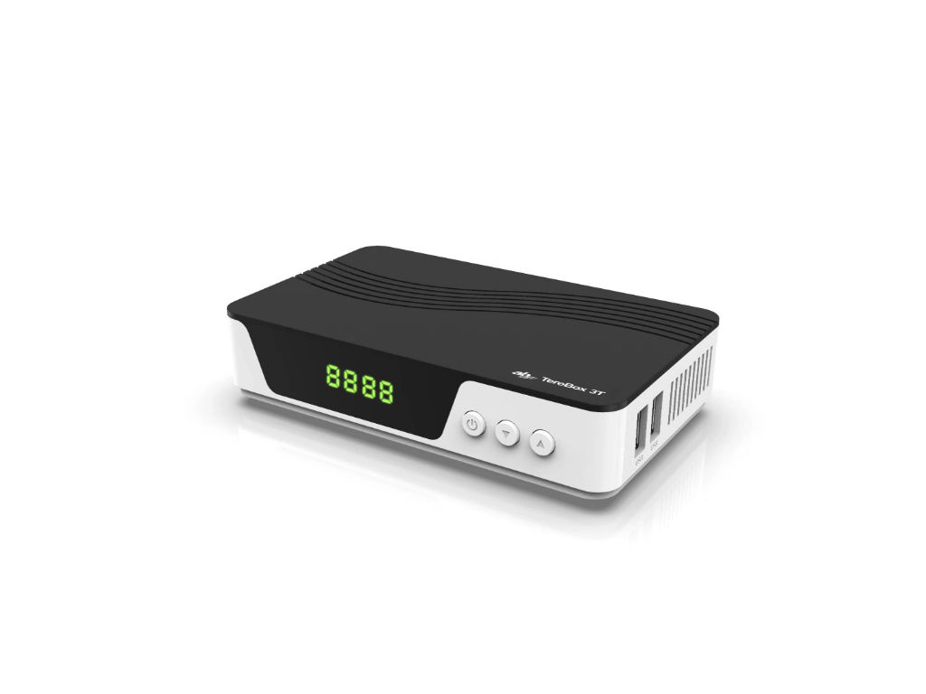 DVB-T přijímač AB TereBox 3T DVB-T2 HEVC H.265 set top box