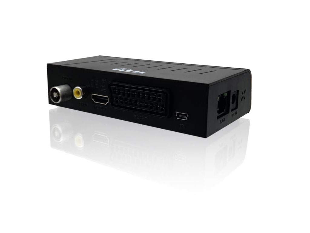 DVB-T přijímač TESLA TE-323 set-top-box černý DVB-T2 HEVC