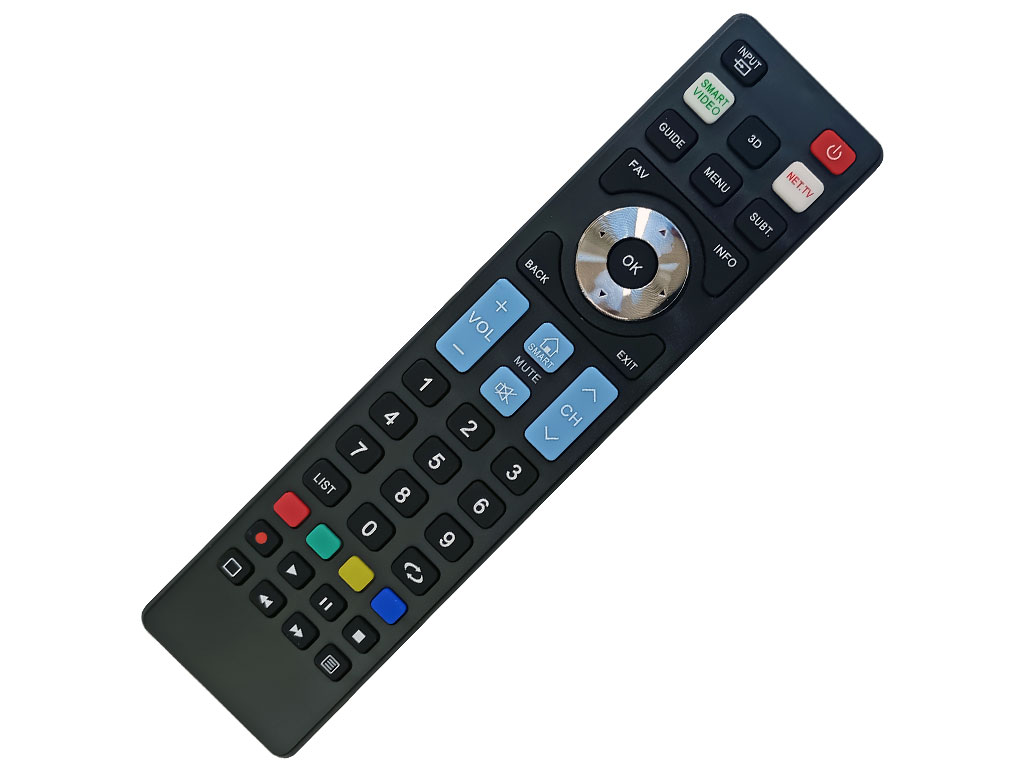 Dálkový ovladač Superior Ready 5 LG, Samsung, Sony, Panasonic, Philips univerzální ovladač s hlavnímy Smart TV a 3D funkcemi