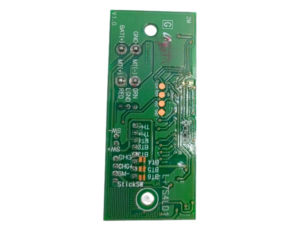 Deska řízení aku vysavače Eta 1448