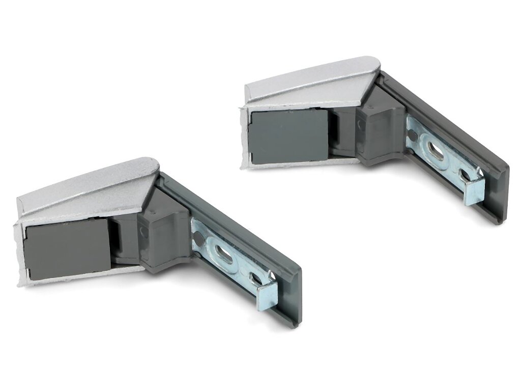Držák, pant, závěs madla lednice LIEBHERR 743843200, 909653200 náhrada - sada 2ks / pár