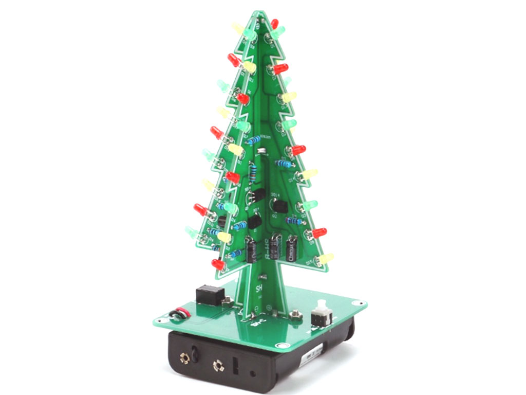 Elektronická stavebnice - Vánoční stromeček