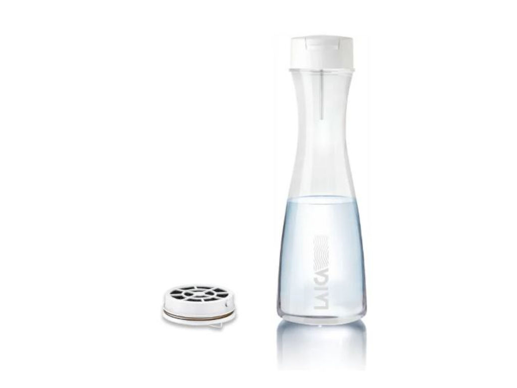 Filtrační láhev na vodu, karafa, skleněná, bílá LAICA B31AA