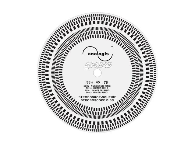 Gramo stroboskopický disk Perfect Pitch Analogis 6108