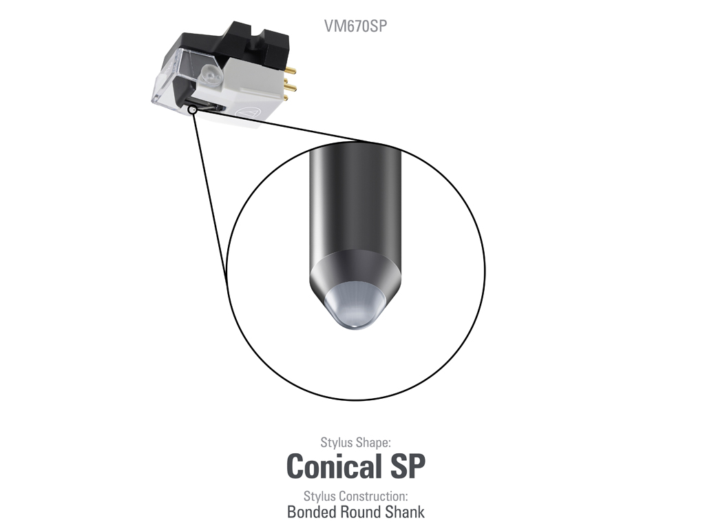 Gramofonová přenoska VM670SP / AT-VM670SP / ATVM670SP originál Audio-Technica 