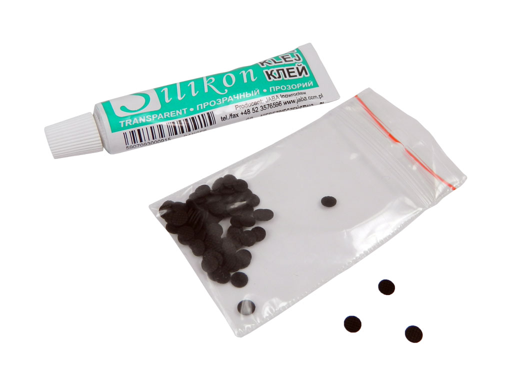 Gumky s lepidlem - kontaktní gumičky na opravu dálkových ovladačů