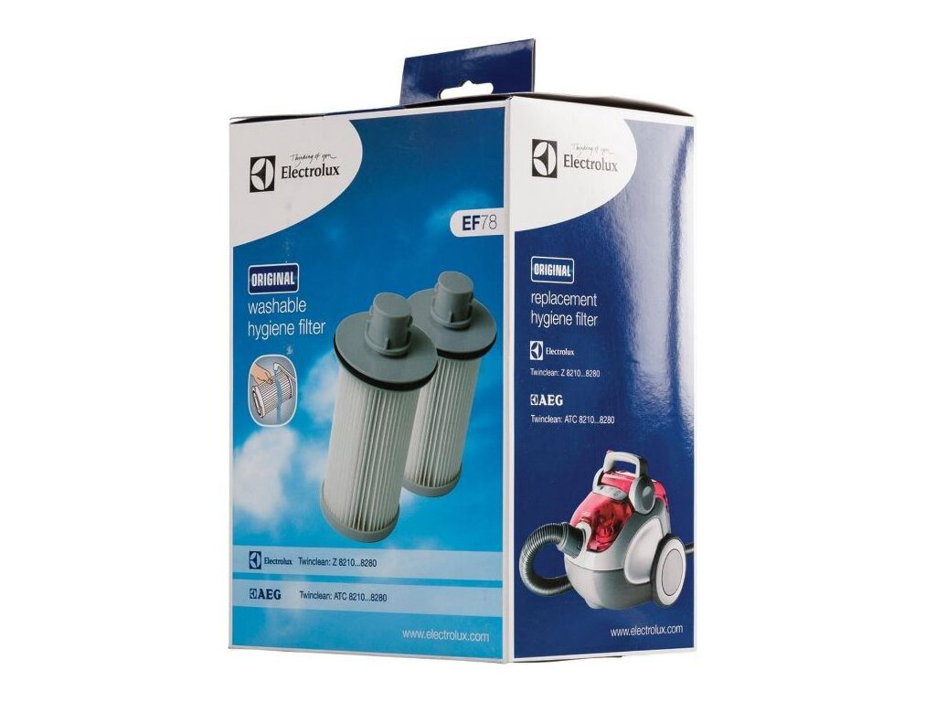 HEPA filtr ELECTROLUX EF78 pro vysavač Twinclean 8200-8280, 2ks