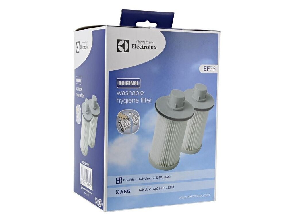HEPA filtr ELECTROLUX EF78 pro vysavač Twinclean 8200-8280, 2ks