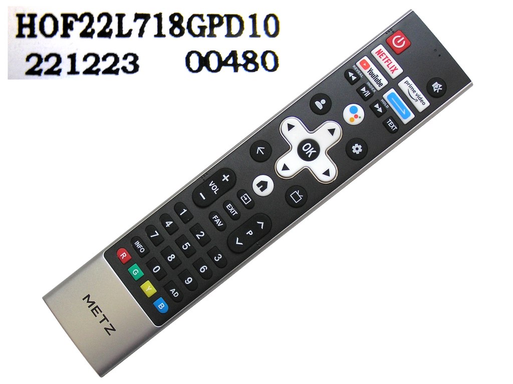 HOF23B990GPD10 Dálkový ovladač Metz originální Y010301-000821-002