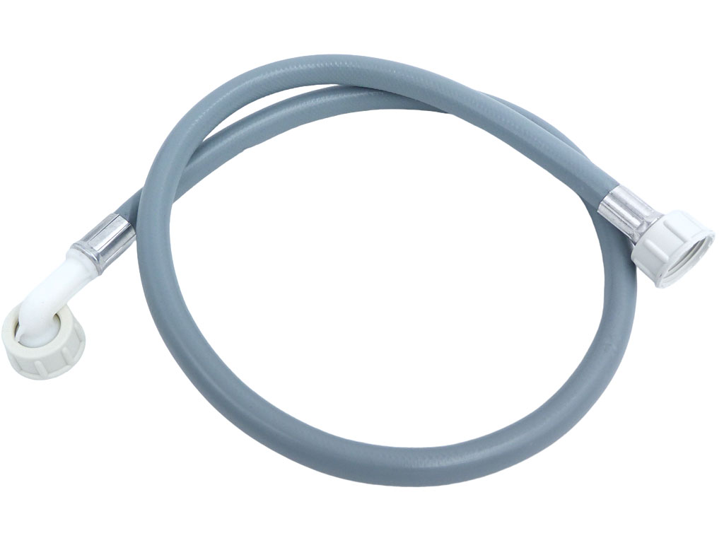 Hadice napouštěcí přívodní 2,5m, koleno/přímá s těsněním, do pračky