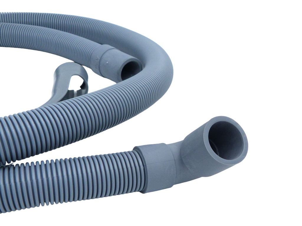 Hadice vypouštěcí 1,5 m, rovná - koleno, pračka