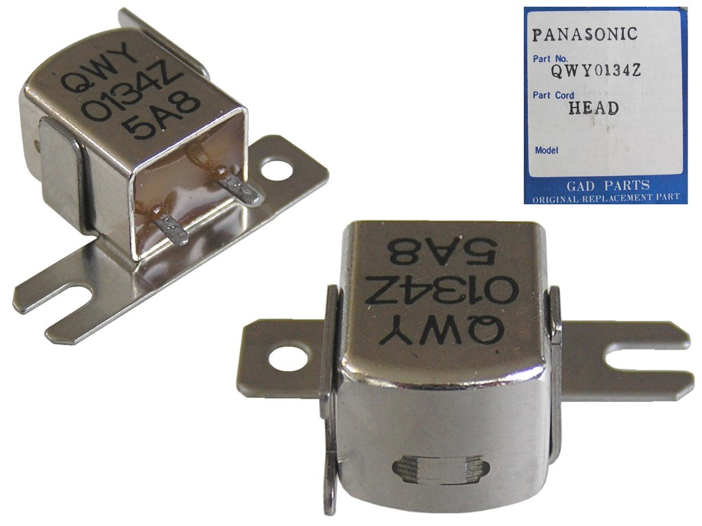 Hlava mono 230 ohm QWY0134Z, kazetové magnetofony National Panasonic