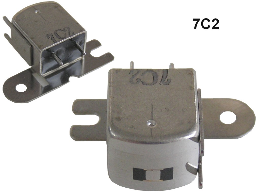 Hlava mono 380 ohm 7C2 / 612, atypické obrácené provedené, kazetové magnetofony