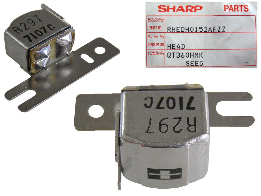 Hlava stereo 190 ohm RHEDH0152AFZZ / R297, kazetové magnetofony