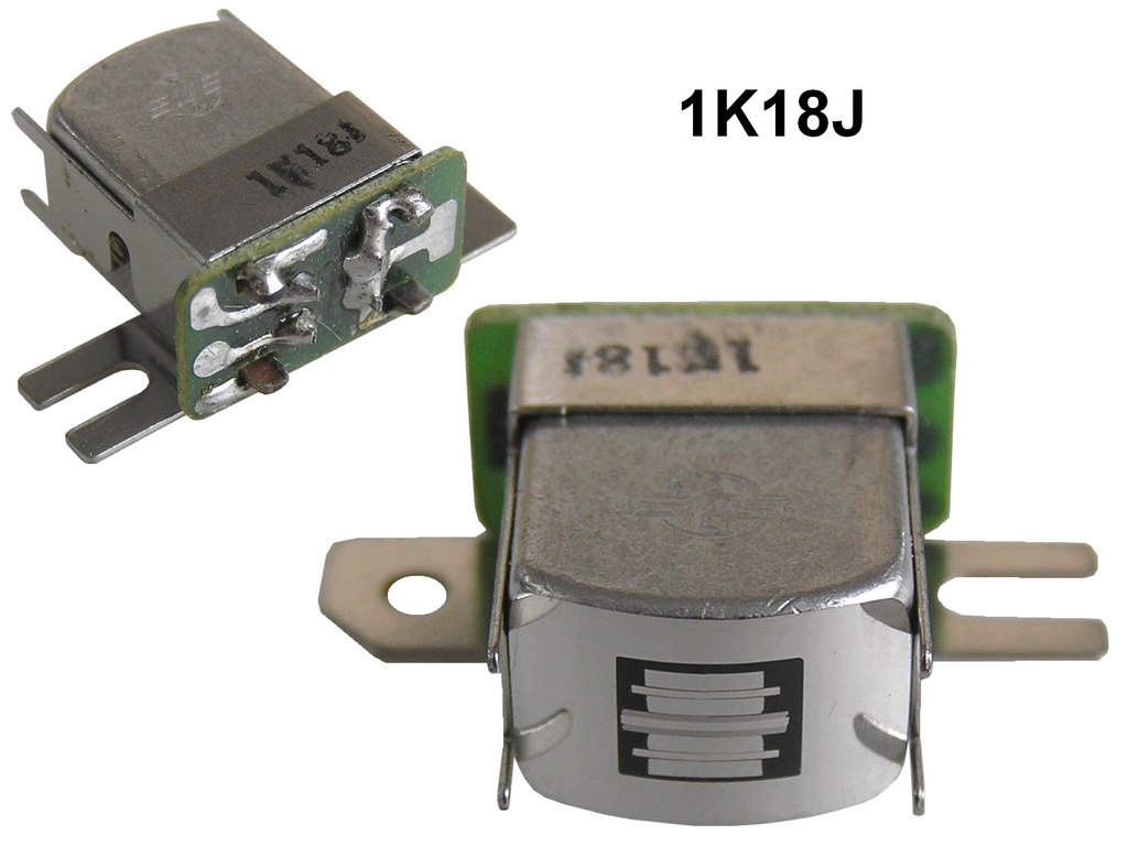 Hlava stereo reverzní 245 ohm čtyřstopá 1K18J klasické montáž, kazetové magnetofony