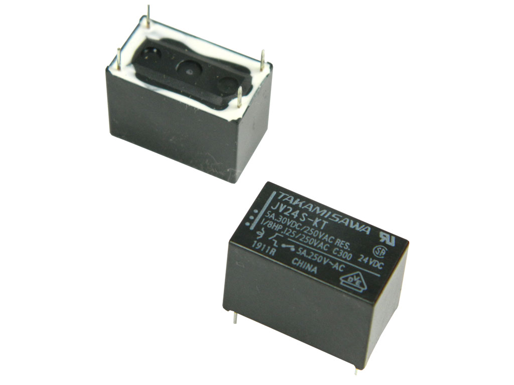 JV-24S-KT,Relé: elektromagnetické; SPST-NO; Ucívky: 24VDC; 5A; 5A/250VAC,FUJITSU