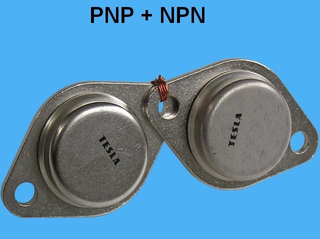 KD607 + KD617   pár pro NF výkonové zesilovače