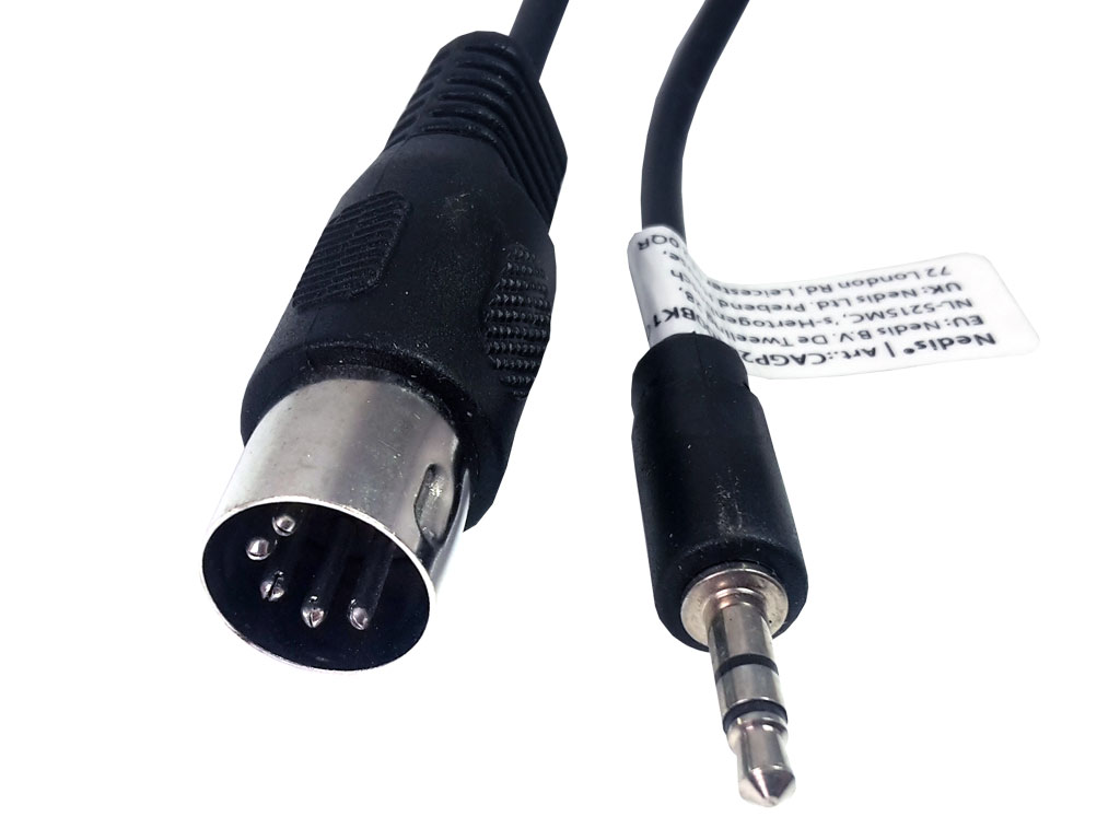 Kabel 3.5mm jack / DIN 5 kolík (samec) 2m CAGL20100BK20 Nedis