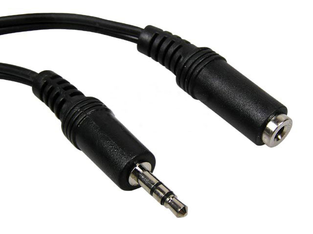 Kabel 3.5mm jack - stereo prodlužovací  5m