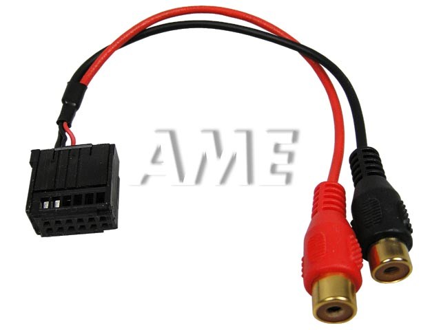 Kabel AUTO konektor FORD - 2x RCA konektor AUX-FORD.02