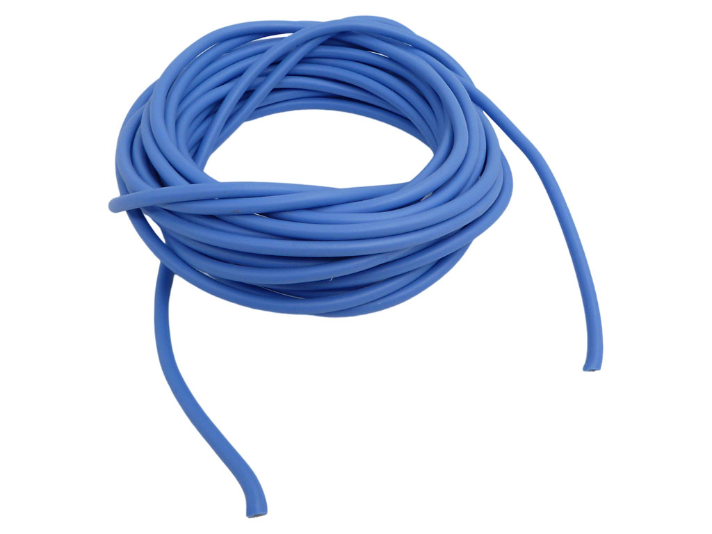 Kabel CSA 2,5 mm silikon - modrý 