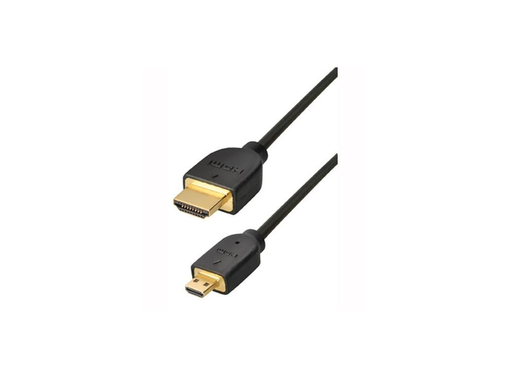 Kabel HDMI A - micro HDMI D délka 1m EDC 02-1290