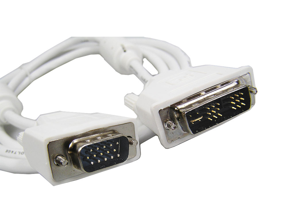 Kabel PC DVI-A / VGA  1.8m