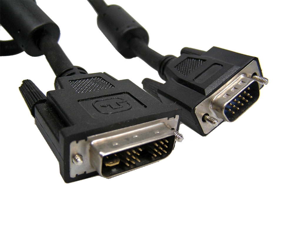 Kabel PC DVI-A / VGA 5m