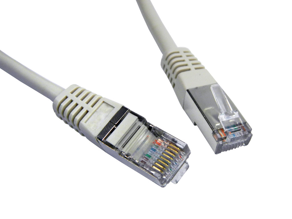 Kabel PC patch RJ45 / RJ45 0.5m stíněný