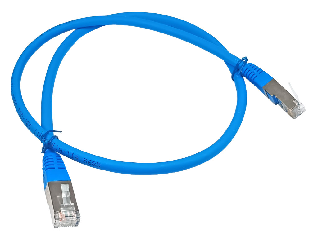Kabel PC patch RJ45 / RJ45 0.7m stíněný