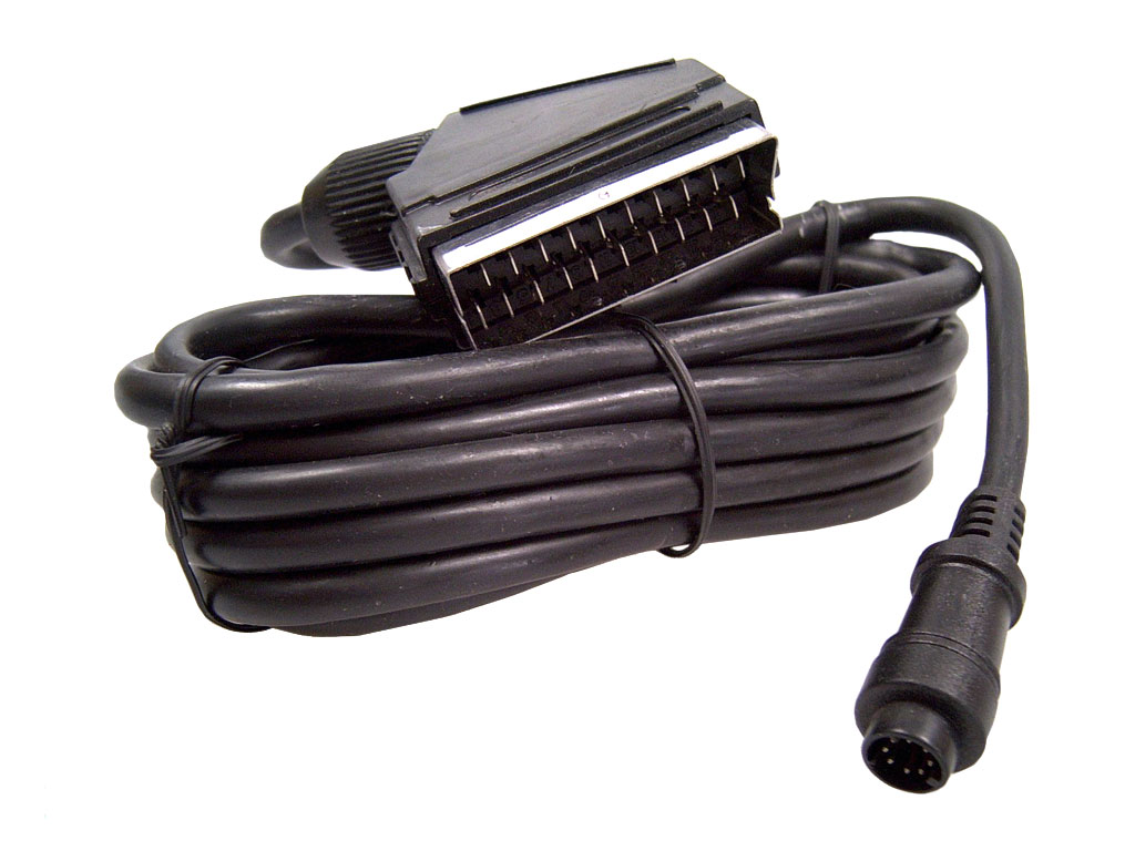 Kabel SCART / 8pin kamera 3m (STEREO)