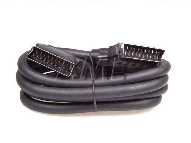 Kabel SCART / SCART kulatý S-VHS  1.5m