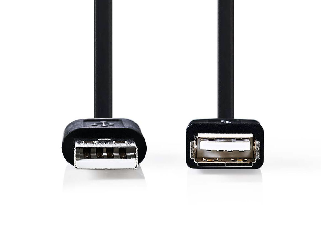 Kabel USB 2.0 A / A prodlužovací 3m CCGL60010BK30 Nedis