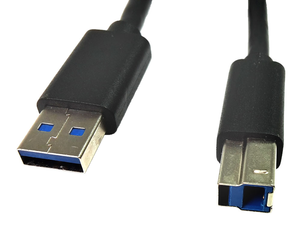 Kabel USB 3.0 - typ A / typ B  1.8m