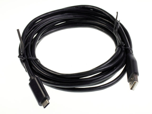 Kabel USB C 3.1 (M) propojovací USB A 2.0 (M) délka 3m černý