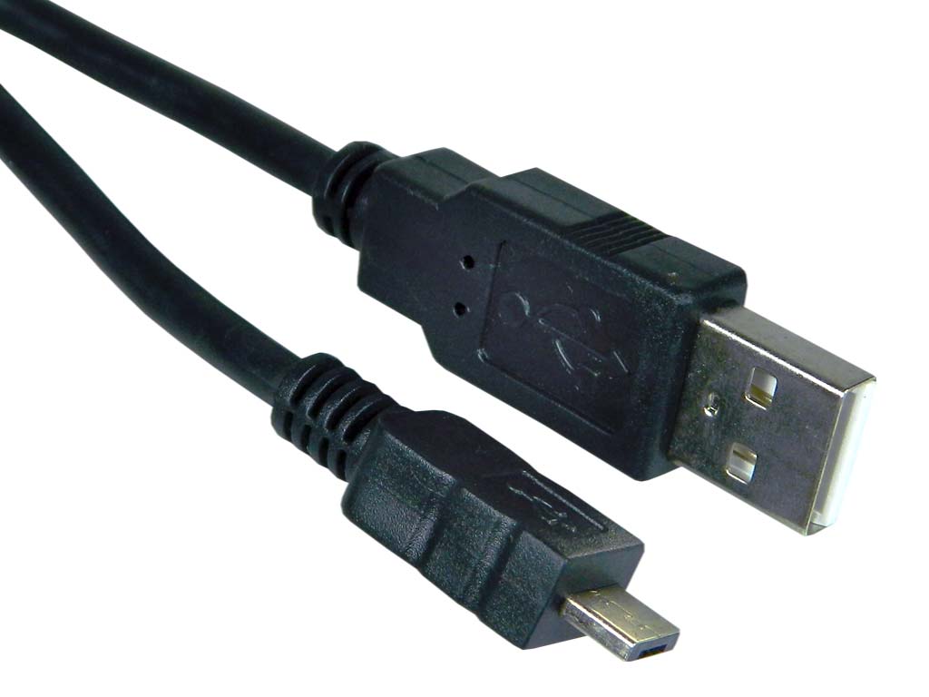 Kabel USB - typ A / micro USB typ A 5 pin 1,8m