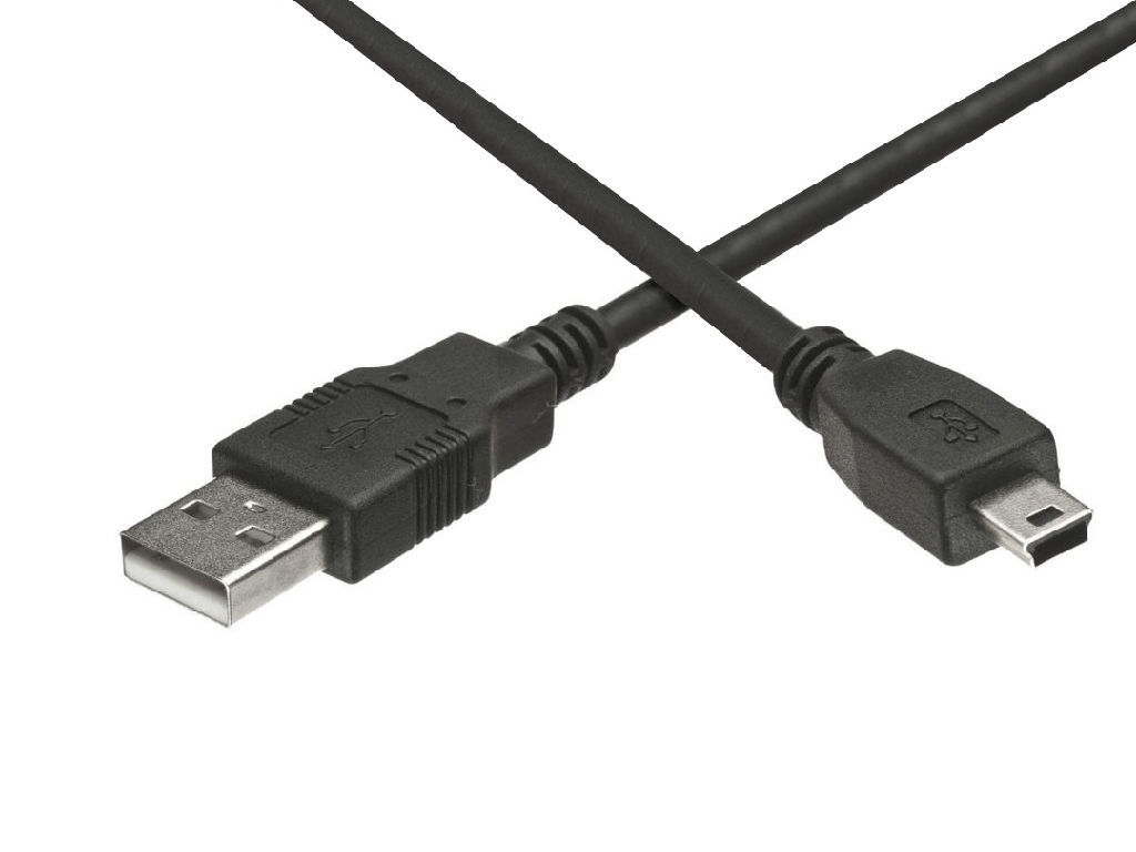 Kabel USB - typ A / mini USB 5 pin  2m