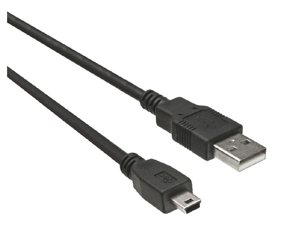 Kabel USB - typ A / mini USB 5 pin 2m