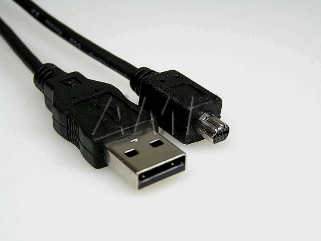 Kabel USB - typ A / mini USB 8 pin 2m
