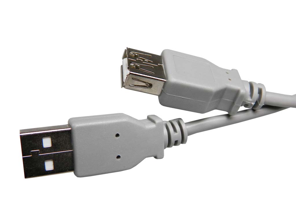 Kabel USB - typ A / typ A prodlužovací  5m