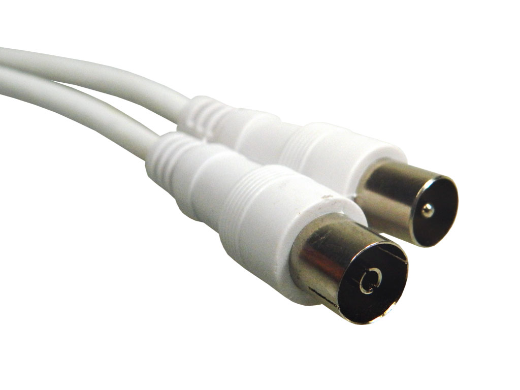 Kabel antenní - účastnická šňůra - 10m - bílý CSGT40000WT100