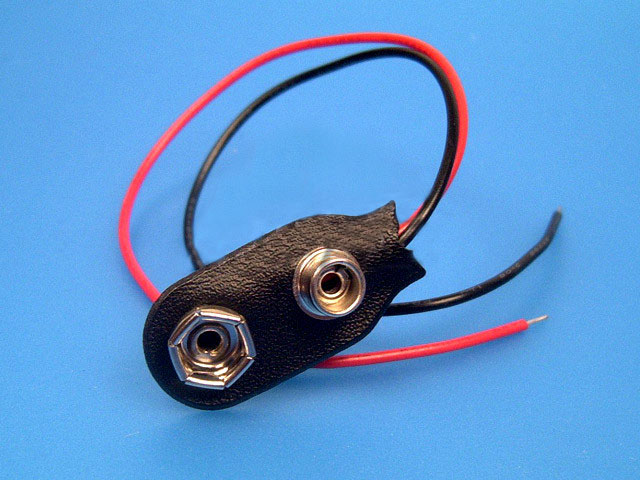 Kabel baterie 9V - klips