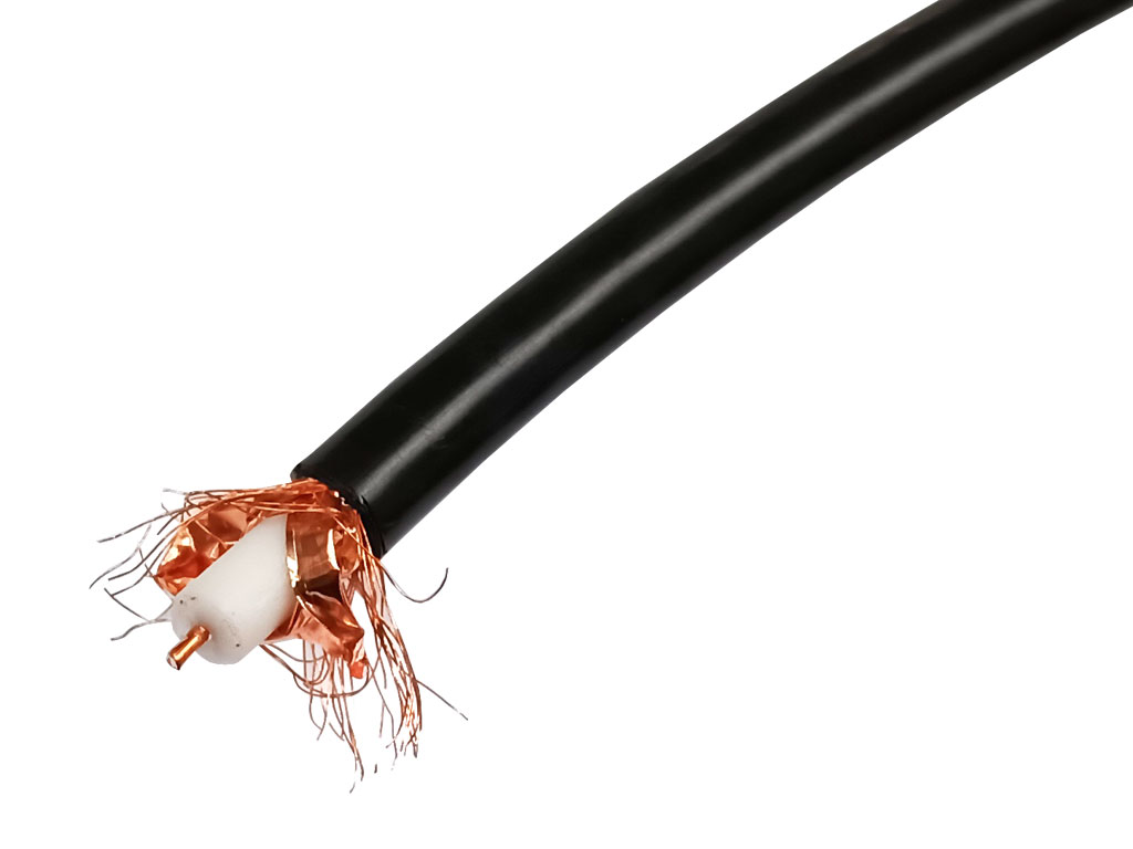 Kabel  - metráž KOAX H 125 CU PE BELDEN 6,8mm koaxiální kabel 75 Ohm